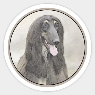 Afghan Hound Sticker